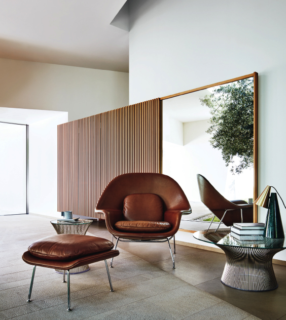 Saarinen Womb Chair and Ottoman